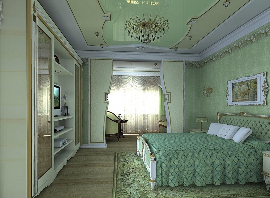 Интерьер спальни