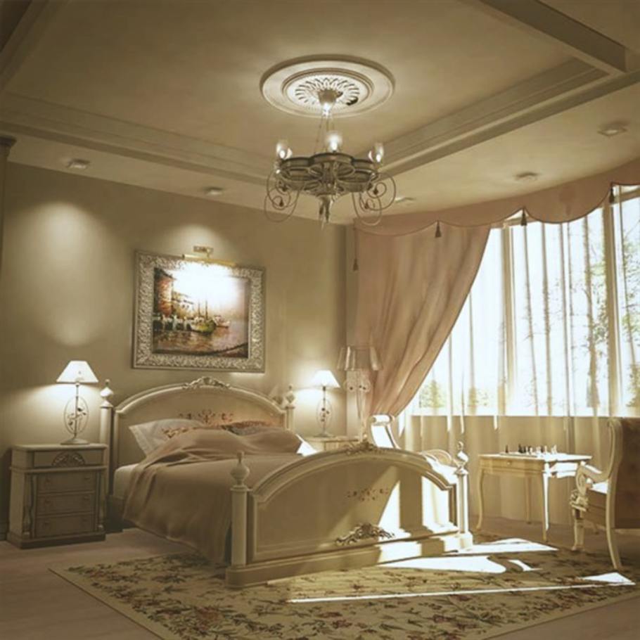 Спальня в частном доме