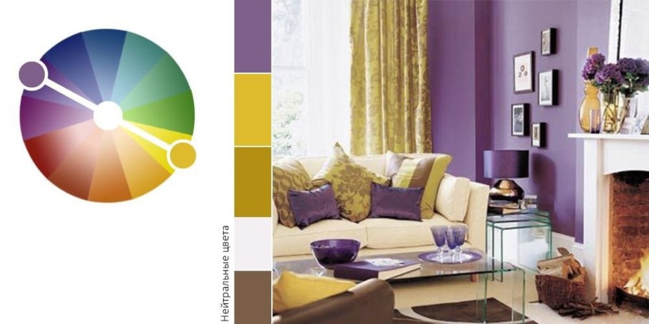 Цветовые решения в интерьере