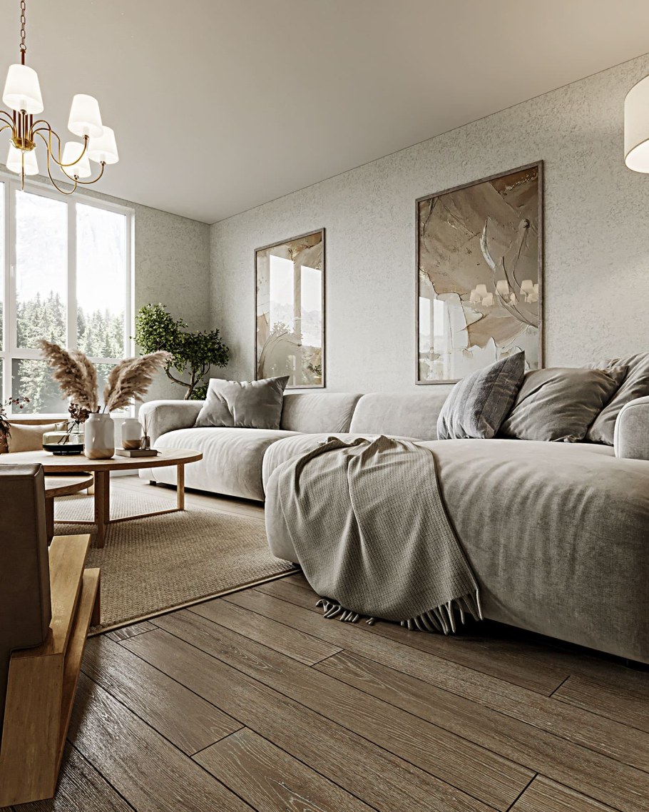 Стильный интерьер гостиной