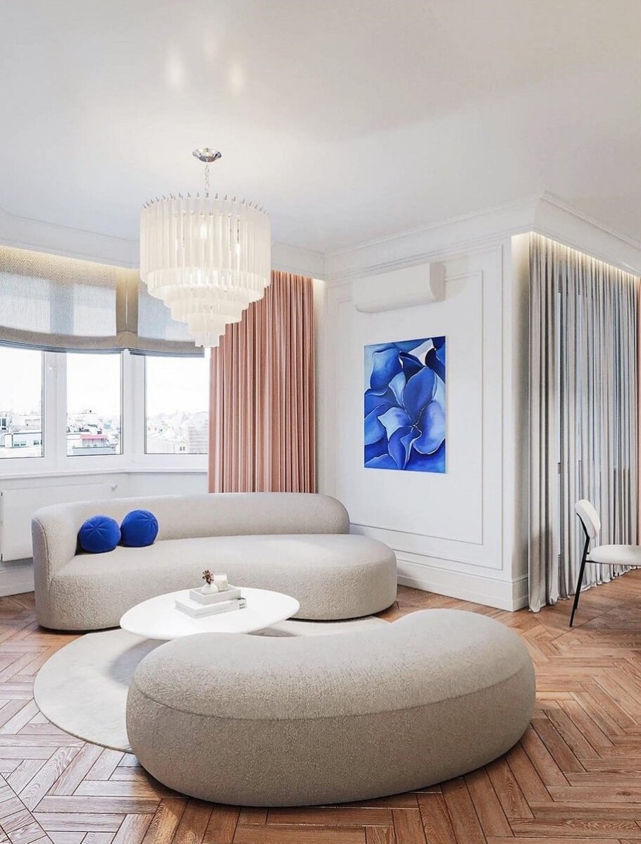 Дизайн полукруглого зала