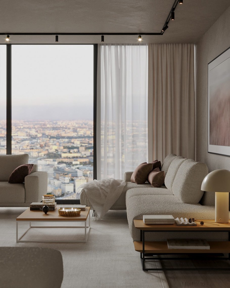 Современный интерьер квартиры 2023