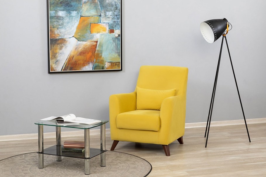 Hoff желтое кресло