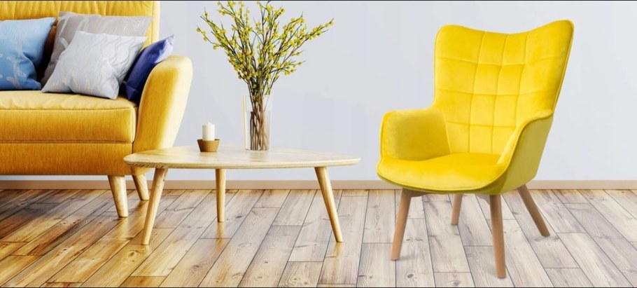 Кресло в скандинавском стиле