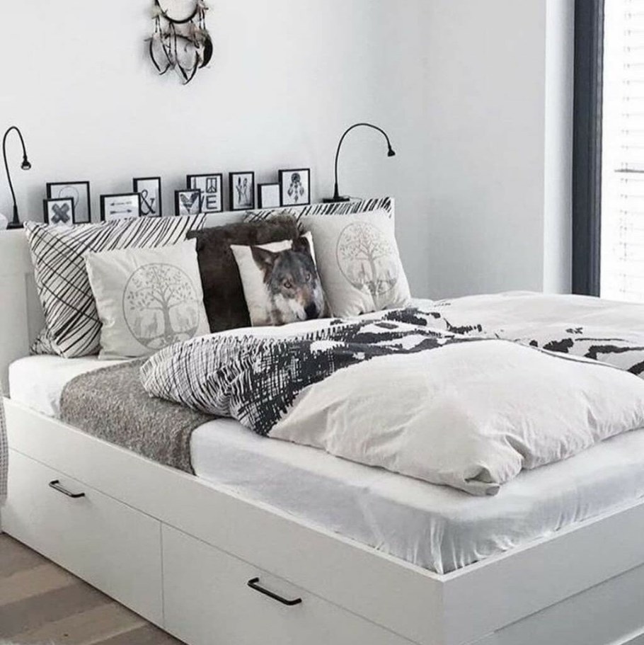 Кровать БРИМНЭС икеа