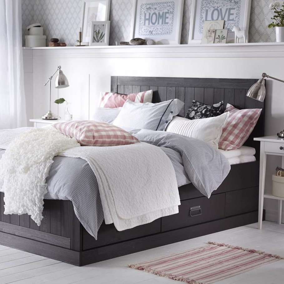 Пинтерест спальня икеа