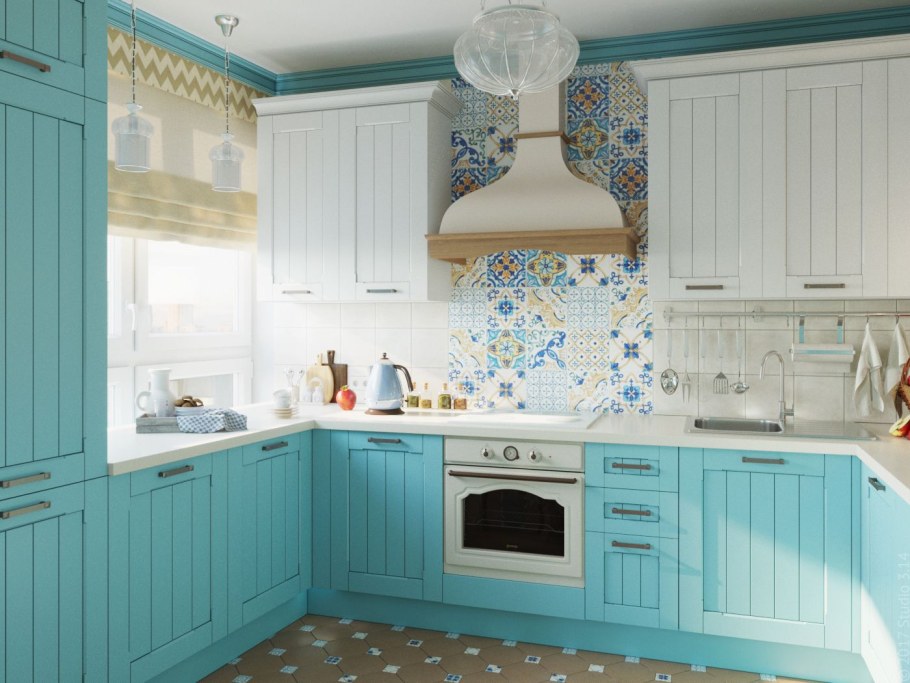 Кухня в средиземноморском стиле