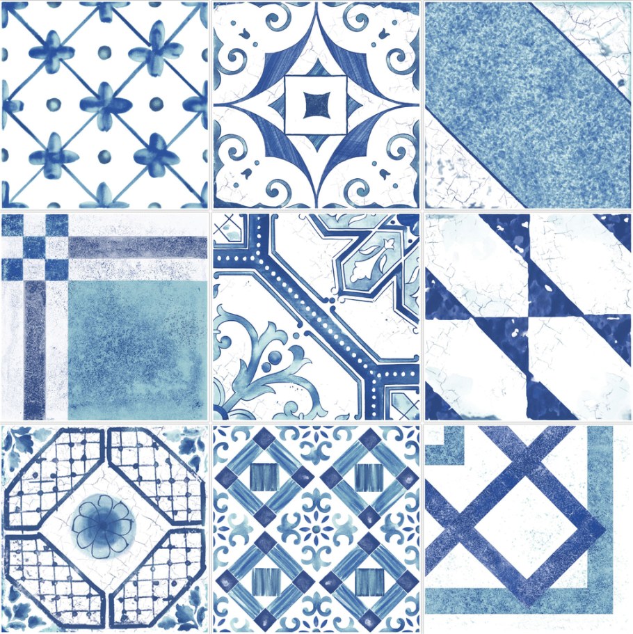 Майолика, пэчворк, азулежу