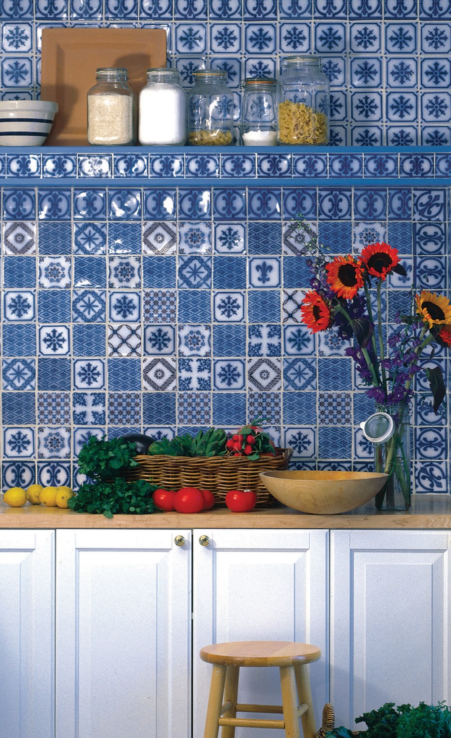 Азулежу на кухне