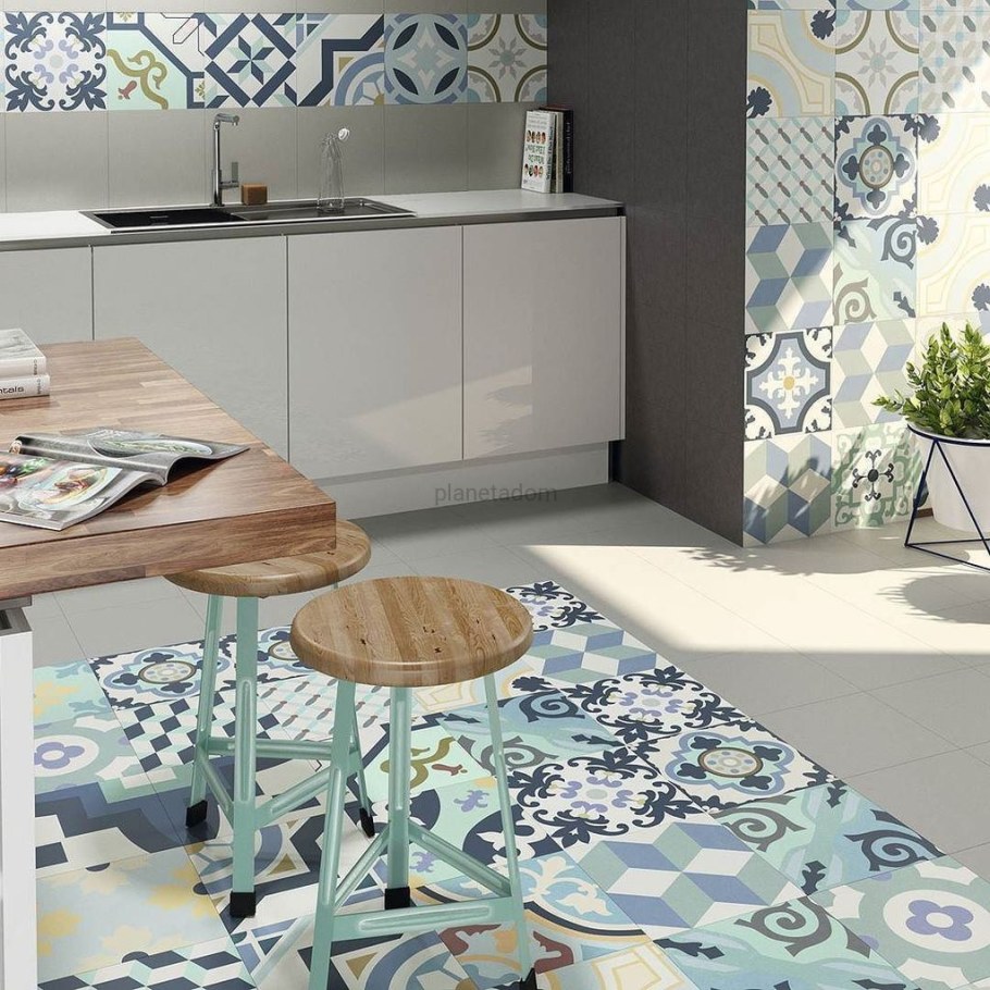 Керамогранит Realonda Ceramica Hanoi rln0549 Blue 33x33