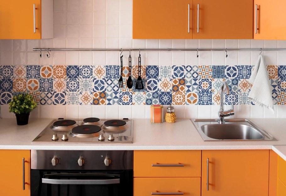 Плитка цветная для кухни