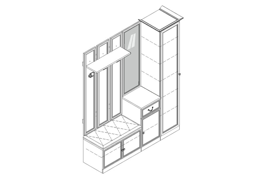 Прихожая Камилла Шатура