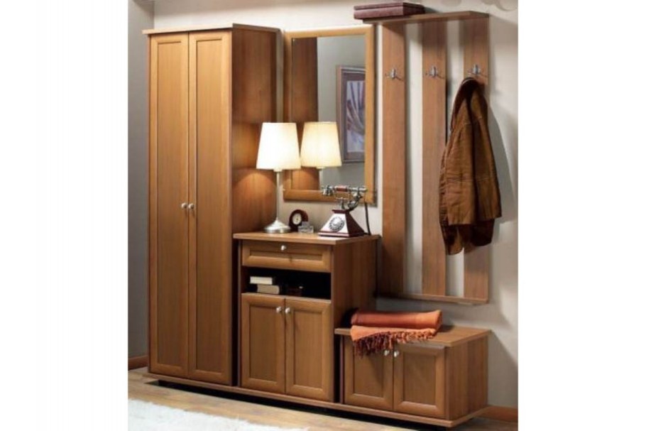 Прихожая Шатура Кармен орех композиция 1