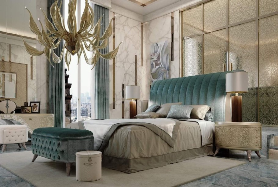 Спальня арт деко Luxury Италия