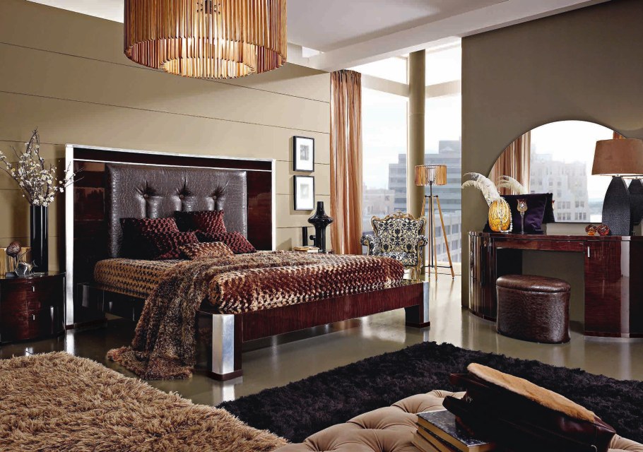 Кровать арт деко Италия