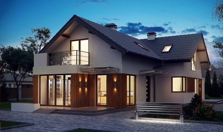 Проект z500 с мансардой