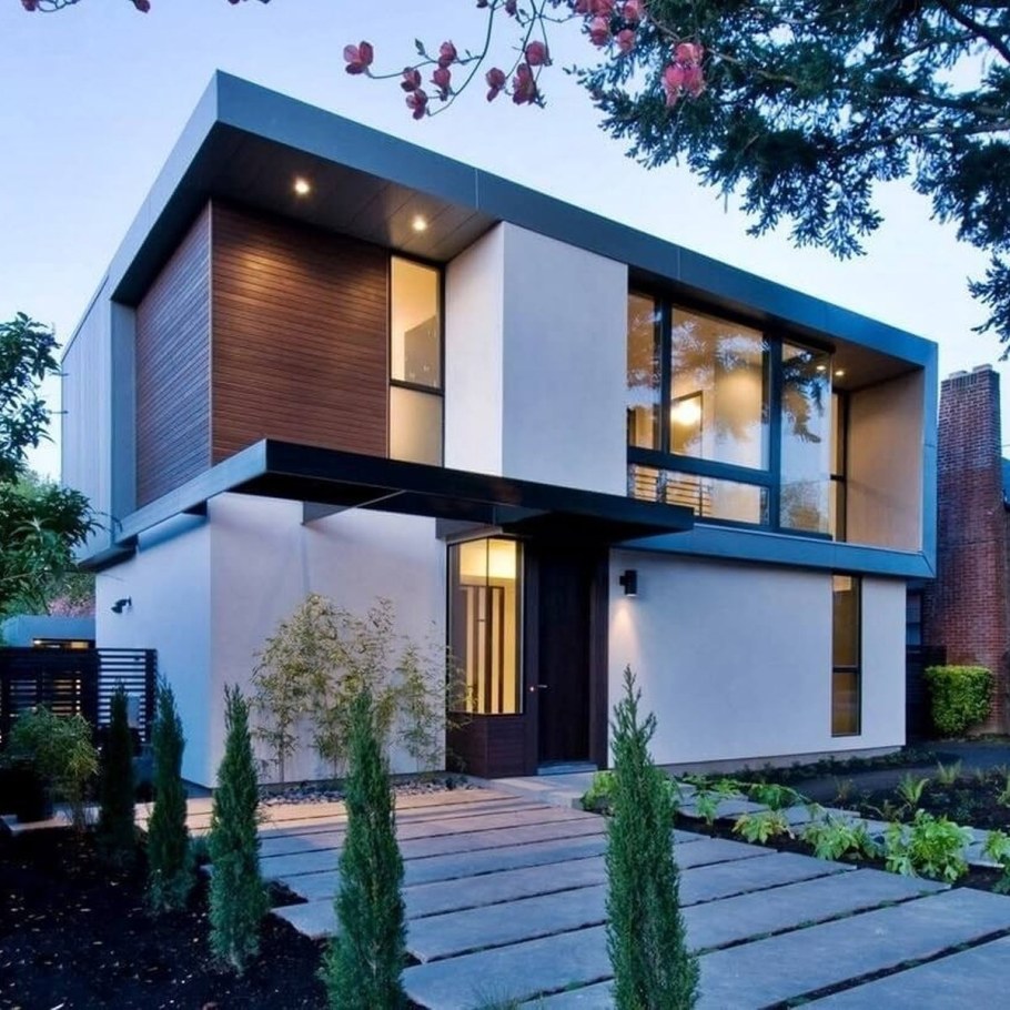 Современный загородный дом