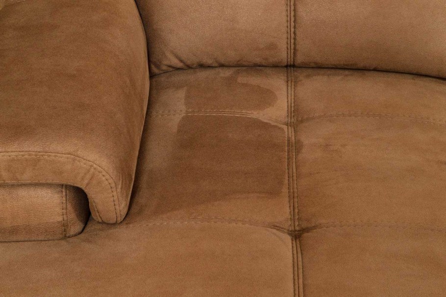 Диван из искусственной замши