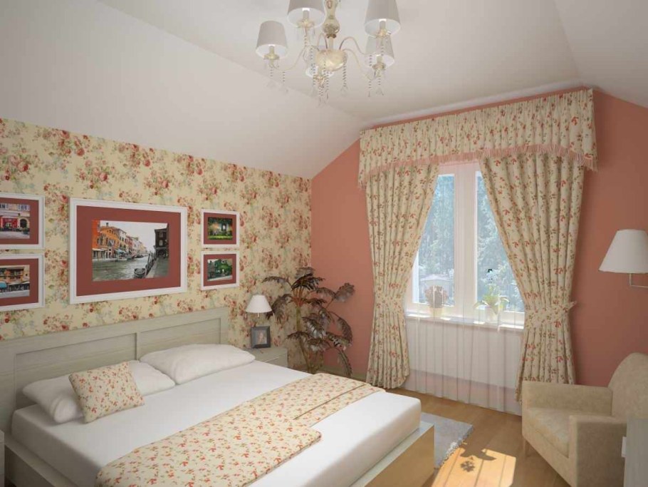 Спальня в частном доме