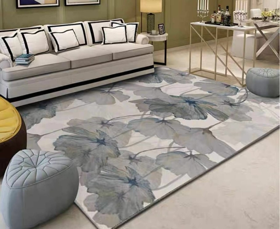 Модный ковер в гостиную