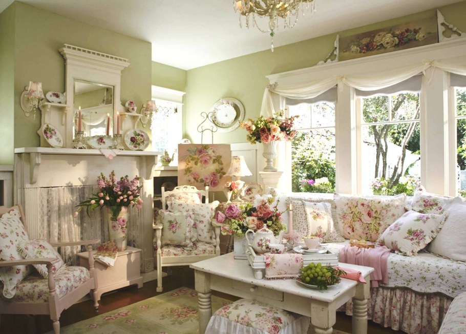 Шебби Шик в интерьере