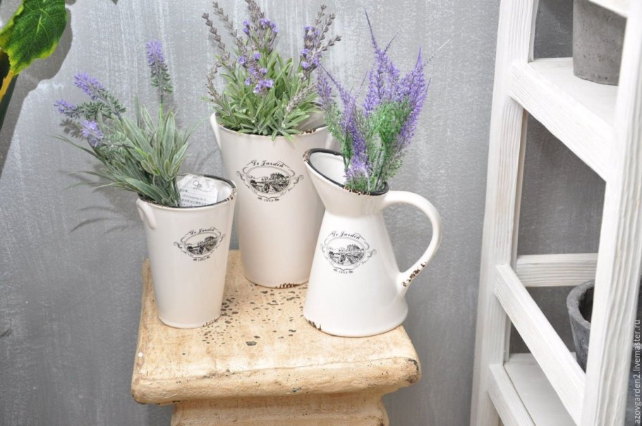 Лаванда в декоре интерьера