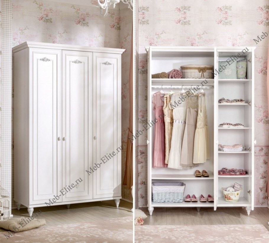 Шкаф Cilek selena трехстворчатый