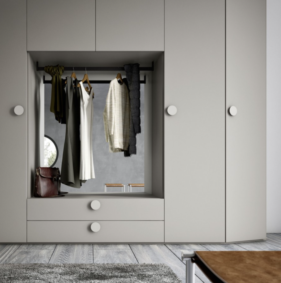 Современный платяной шкаф