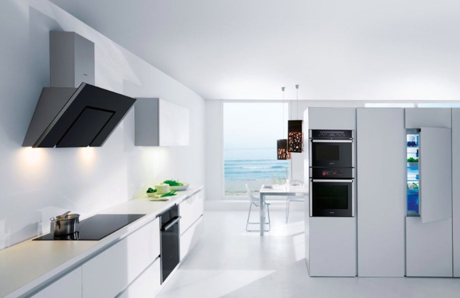 Вытяжка в интерьере кухни