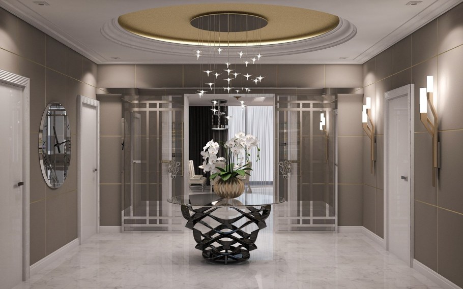 Холл в частном доме