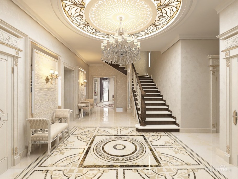 Особняк Greystone Mansion коридоры