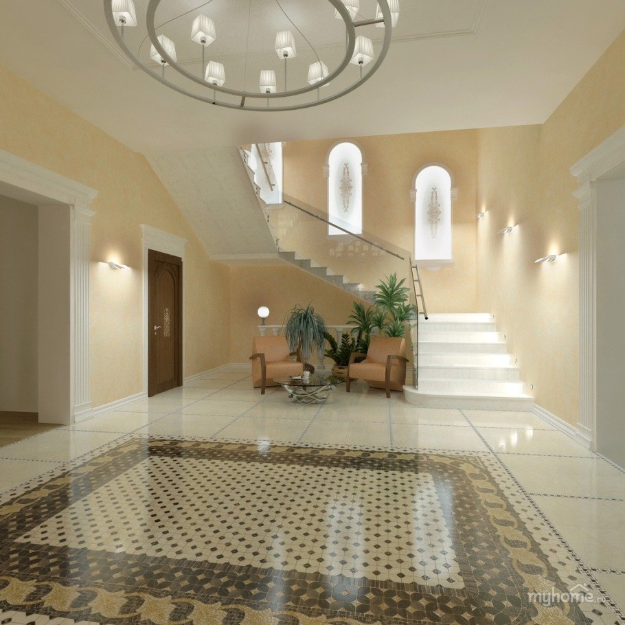 Отделка холла