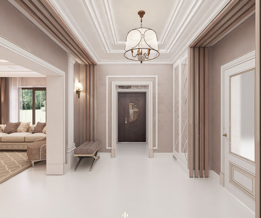 Холл гостиная