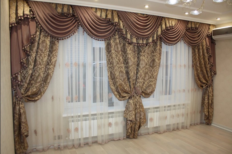 Занавески для зала