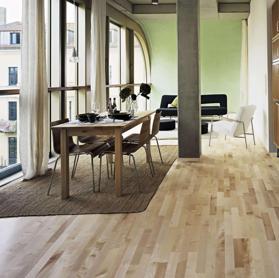 Канадский клен паркет