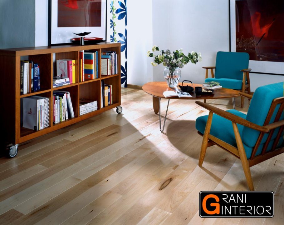 Паркет клен в интерьере