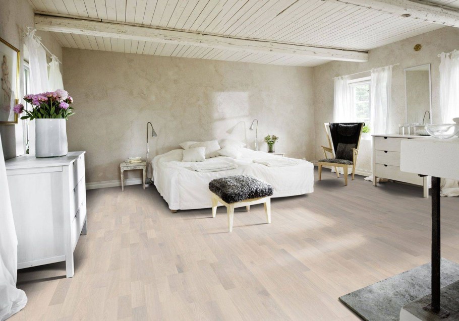 Паркетная доска Kahrs дуб иней