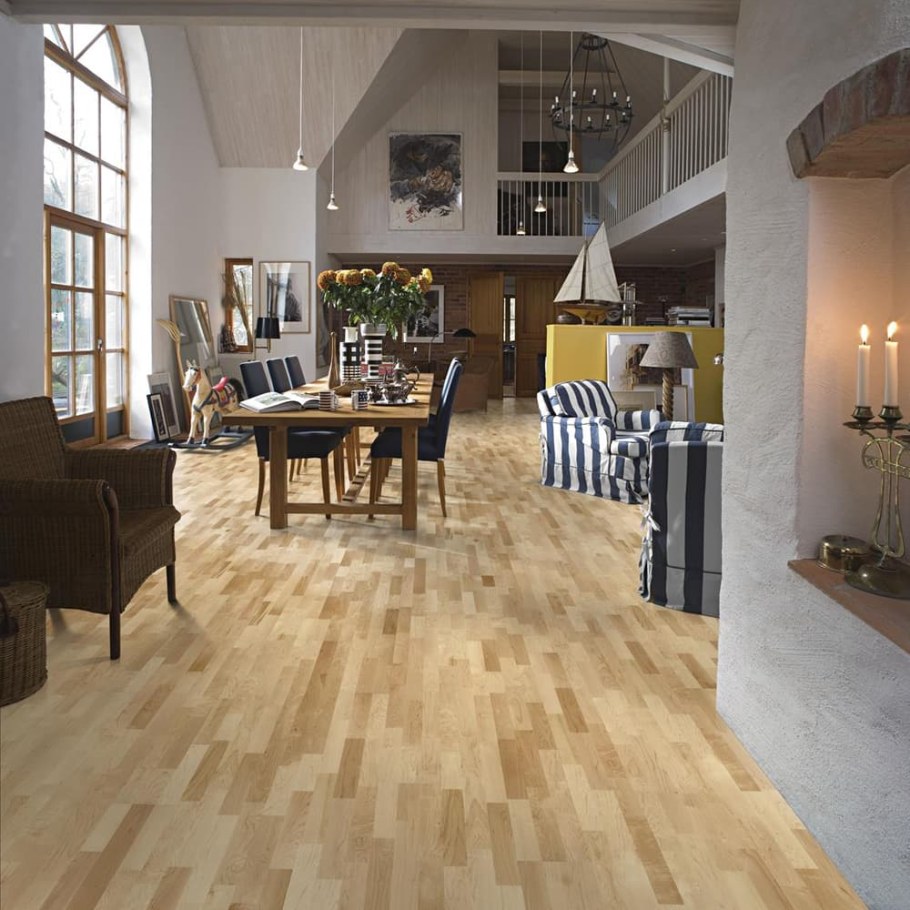 Паркетная доска Kahrs клён канадский Торонто