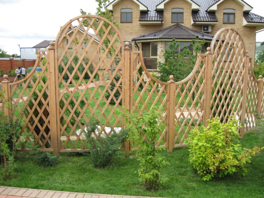 Шпалера в саду