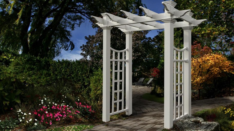 Арки, перголы и трельяжи