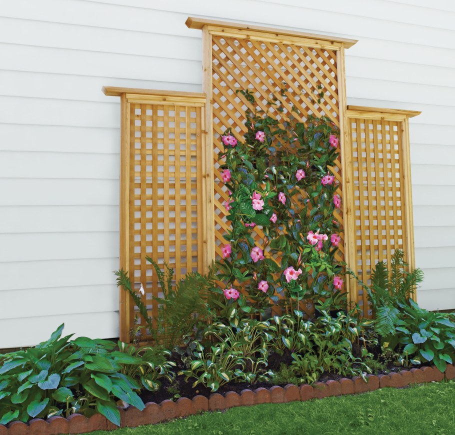 Шпалера деревянная для вьющихся растений
