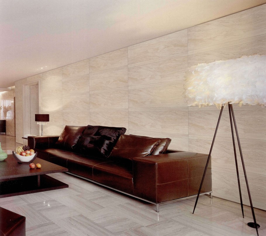 Гибкий камень в интерьере