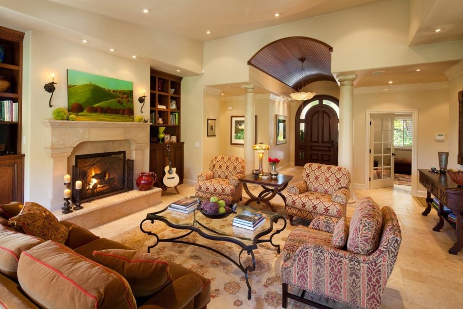 Арка в гостиной