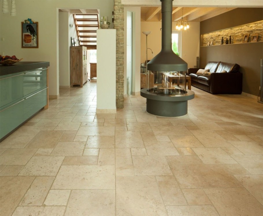 Плитка травертин антик