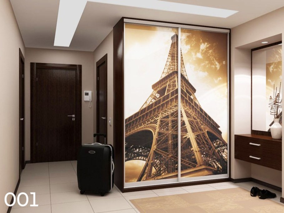 Шкаф купе с фотопечатью