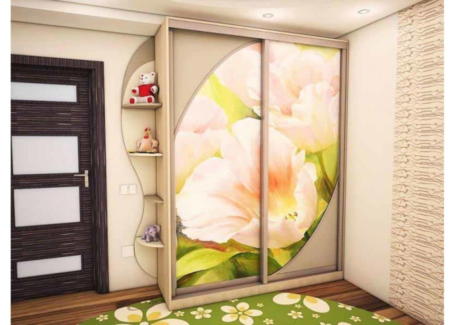 Шкаф купе с фотопечатью
