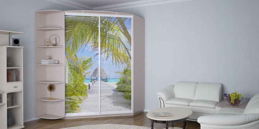 Мебельная фабрика е1 , шкаф купе, угловой