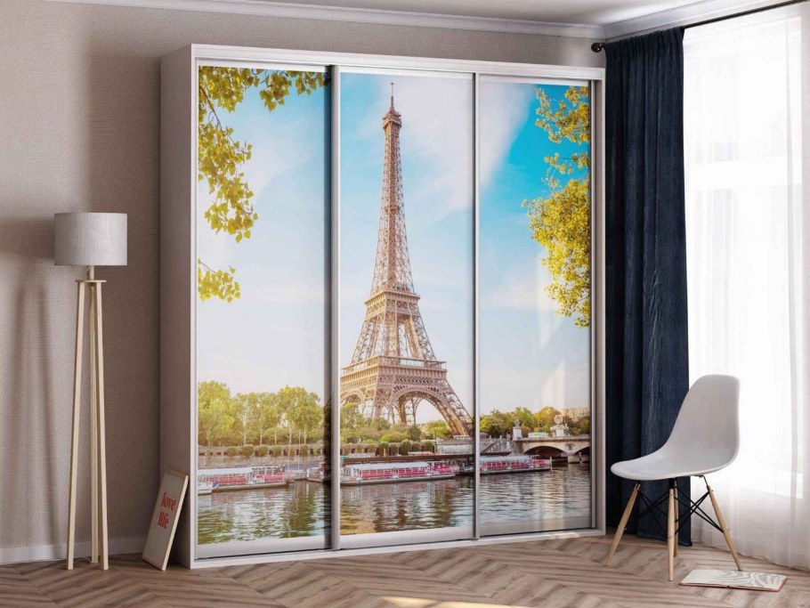 Шкаф купе с фотопечатью