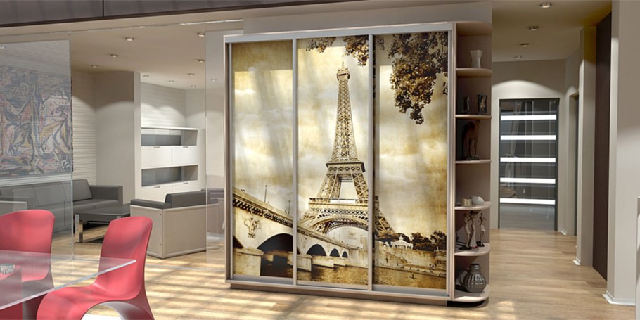 Шкаф с фотопечатью