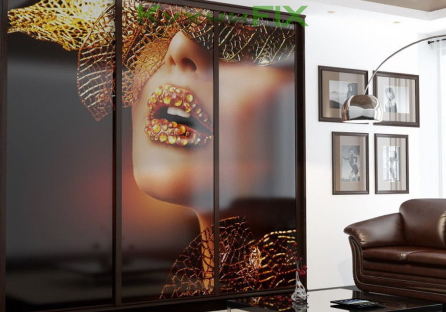 Шкаф купе с фотопечатью